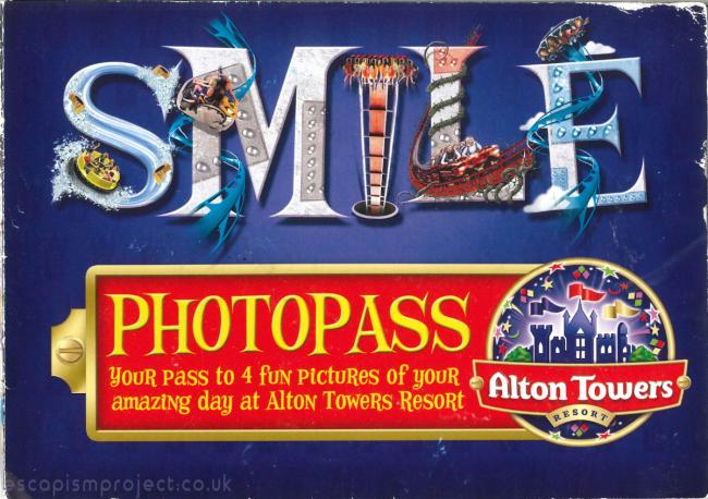 Alton Towers Photopass, 2014