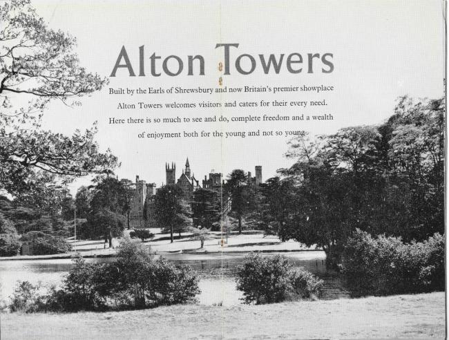 Alton Towers 1961 Guide Book