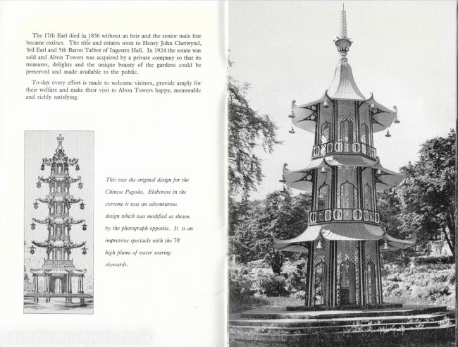 Alton Towers 1961 Guide Book